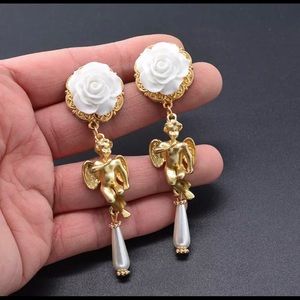 Vintage baroque earrings